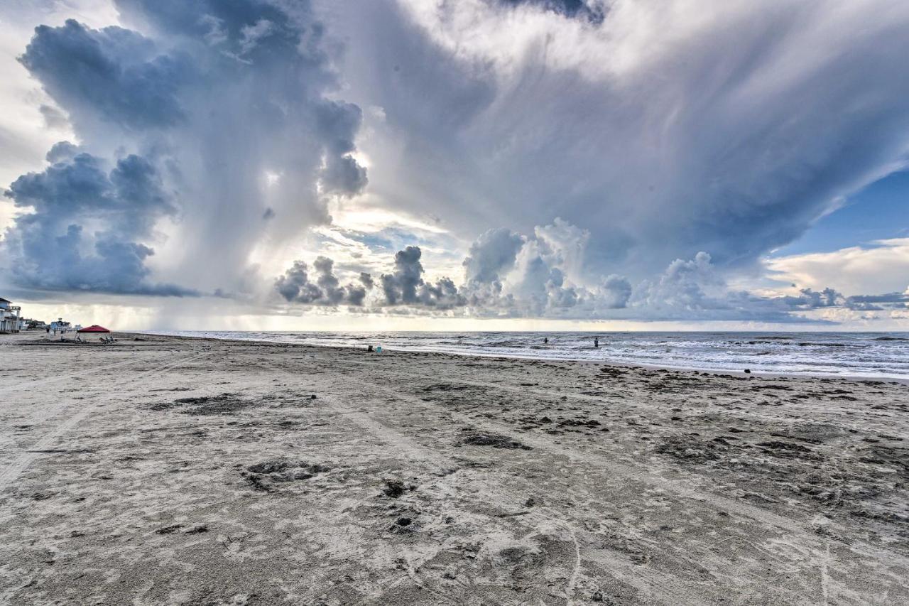 فيلا Salty Dog Galveston House Less Than 1 Mi To Beach! المظهر الخارجي الصورة