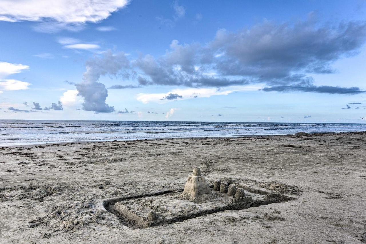 فيلا Salty Dog Galveston House Less Than 1 Mi To Beach! المظهر الخارجي الصورة